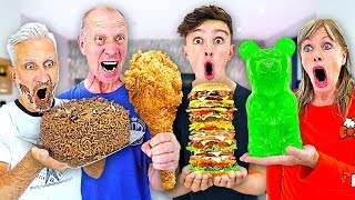 Eating 100,000 CALORIES In 24 HOURS  Challenge