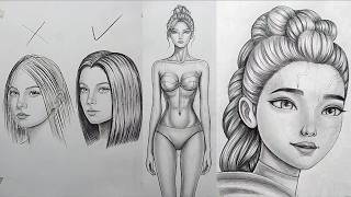 How to draw hair ❤️😍 #pencil #artwork #art #drawingoftheday