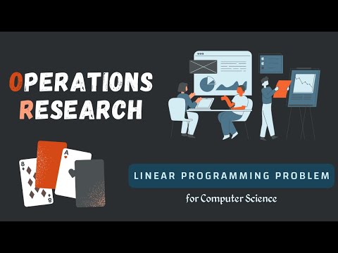 #1 Linear Programming Problem [LPP] || Operations Research for Computer ...