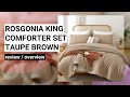 ROSGONIA King Size Comforter Set Review: Cozy &amp; Stylish Boho Bedding