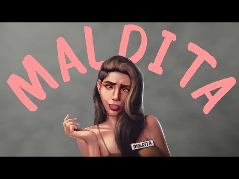 Jarlo Bâse - Maldita  (Official Lyric Video)