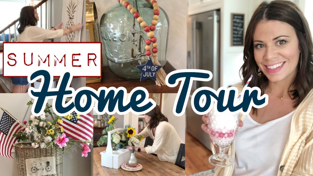 SUMMER HOME DECOR 2020 + DRINK RECIPE | DECORATE 