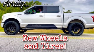 New Wheels and Tires on my F150!! 2.5 Level on 33s!!