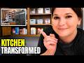 I DECLUTTERED 100+ ITEMS | KITCHEN CLEAN AND ORGANIZE