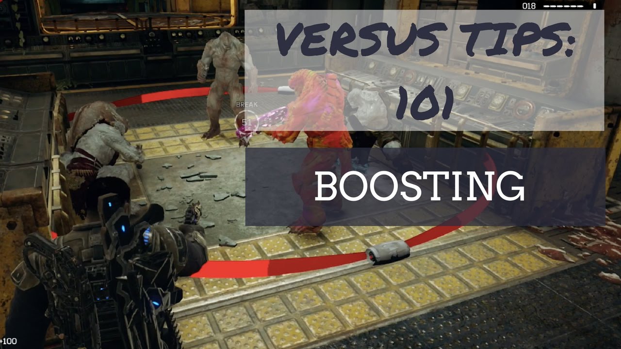 Gears 4 Versus 101: How to Boost (King of the Hill)