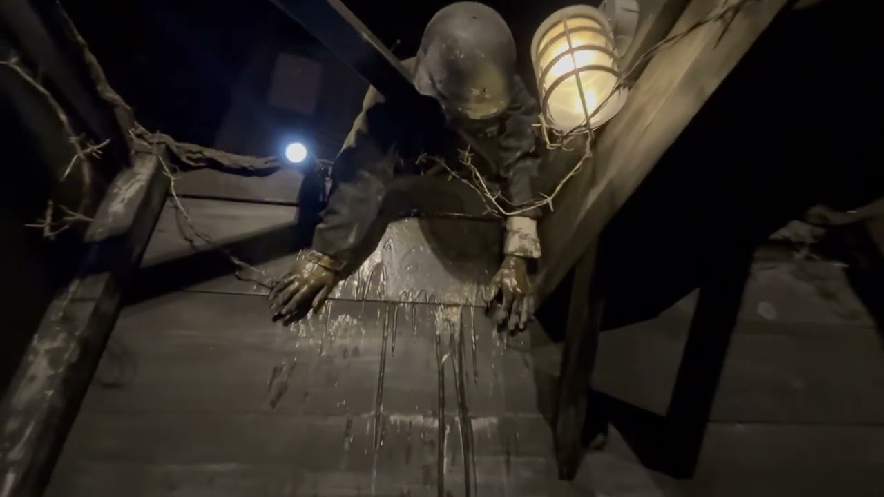 The Grimoire lights on walk through 2025. 