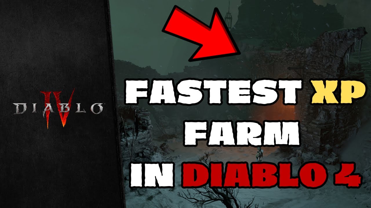 How to Level up fast in Diablo 4 - Farm XP GLITCH the Fastest *DO THIS ...