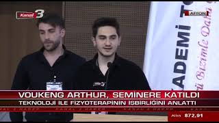 Voleybol Oyuncusu Voukeng Arthur Afsüde Seminere Katıldı