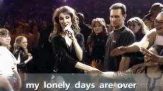 Celine Dion - At Last  - Live chords