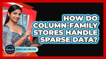 How Do Column-Family Stores Handle Sparse Data?