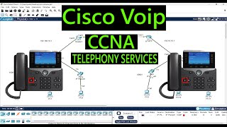 how to Configure VoIP Phones in Cisco Packet Tracer | with OSPF #ciscovoip