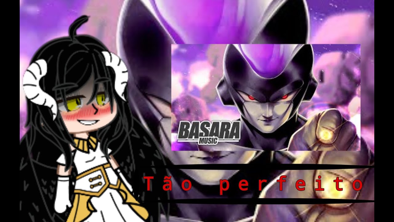 Overlord reagindo ao rap do Freeza Basara (AS)