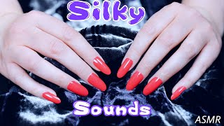 Silky Sounds- Intense Fabric, Scarves Scratching, Rubbing Sounds ASMR (No Talking)