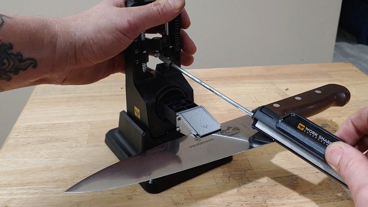 Worksharp Precision Adjust Knife Sharpener Review 