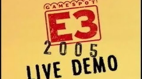 Retro GAMESPOT - E3 2005 Live Demo Jak X With Evan Wells