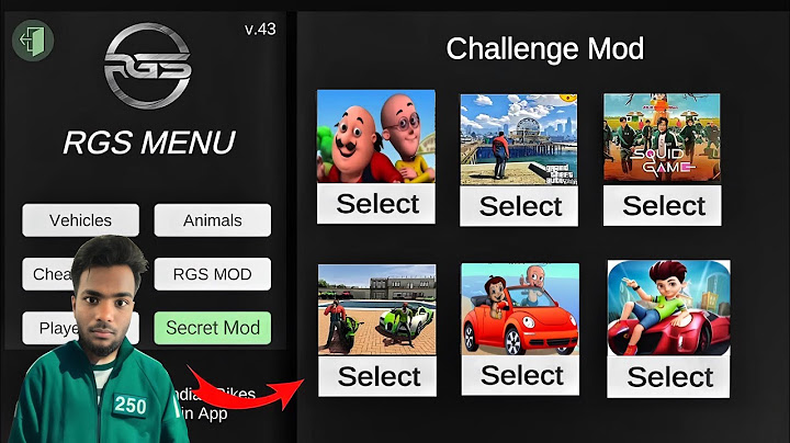 FRANKLIN PLAYING CHOTTA BHEEM + SQUID GAME CHALLENGE MOD IN INDIAN 🇮🇳 BIKE DRIVING 3D