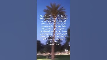 تلاوة هادئة سورة القصص surah al qasas
