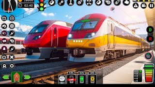 indian train railroad gamel real train driving game railway driver| euro train driver 3d #tren #game screenshot 5