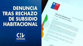 Denuncian Que Les Aceptaron Y Luego Les Rechazaron Subsidio Habitacional