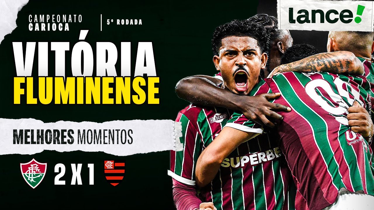 FLUMINENSE 2 X 1 FLAMENGO - MELHORES MOMENTOS - CAMPEONATO CARIOCA ...