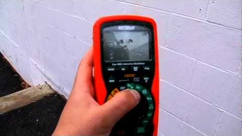 Extech EX500 Series Multimeter Durability Video