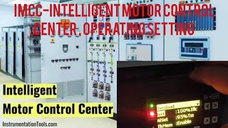 -Intelligent Motor Control Center Settingimcc Panel Operating Procedures