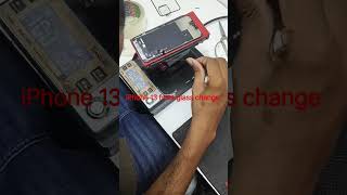 iPhone 13 front glass change with laser #repair #technology #iphoneparts