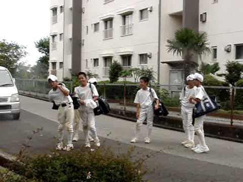 高倉台少年野球部　36回生　中学の部活動の帰り道