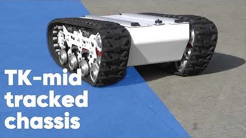 TK-mid Robot Chassis: 8-Set Christie Suspension, Extreme Off-Road, Crushes All Obstacles!