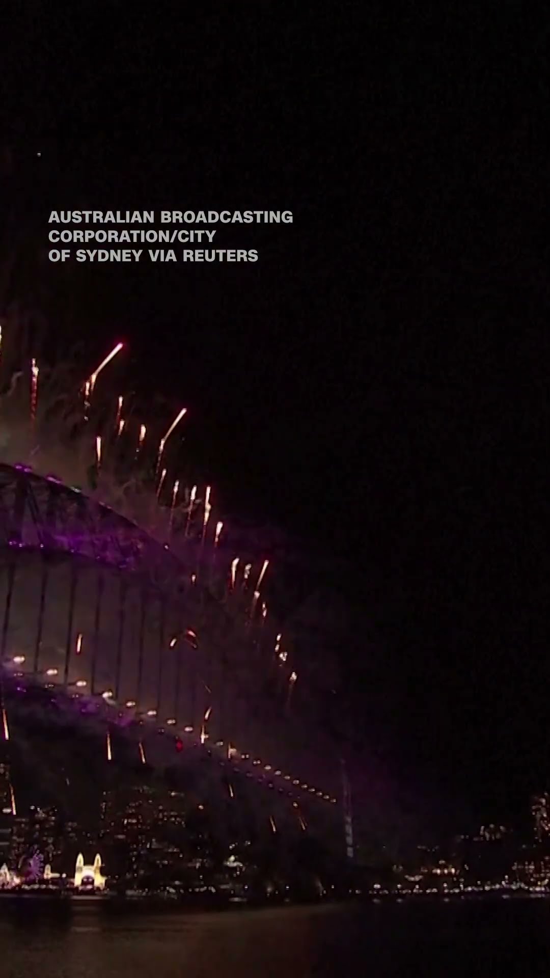 Sydney welcomes in the new year