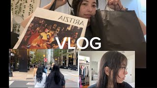 DAY IN A LIFE VLOG 16 year old *shopping, city walking, job and eating