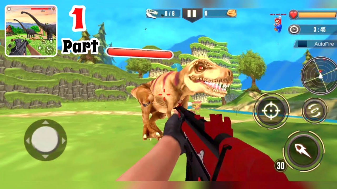 Dinosaur Hunter 3D Game - Android Gameplay - Part 1