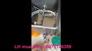 Máy chiết rót dịch sệt, máy chiết rót sa tế, máy chiết rót có cánh khuấy, máy chiết rót 1 vòi chiết