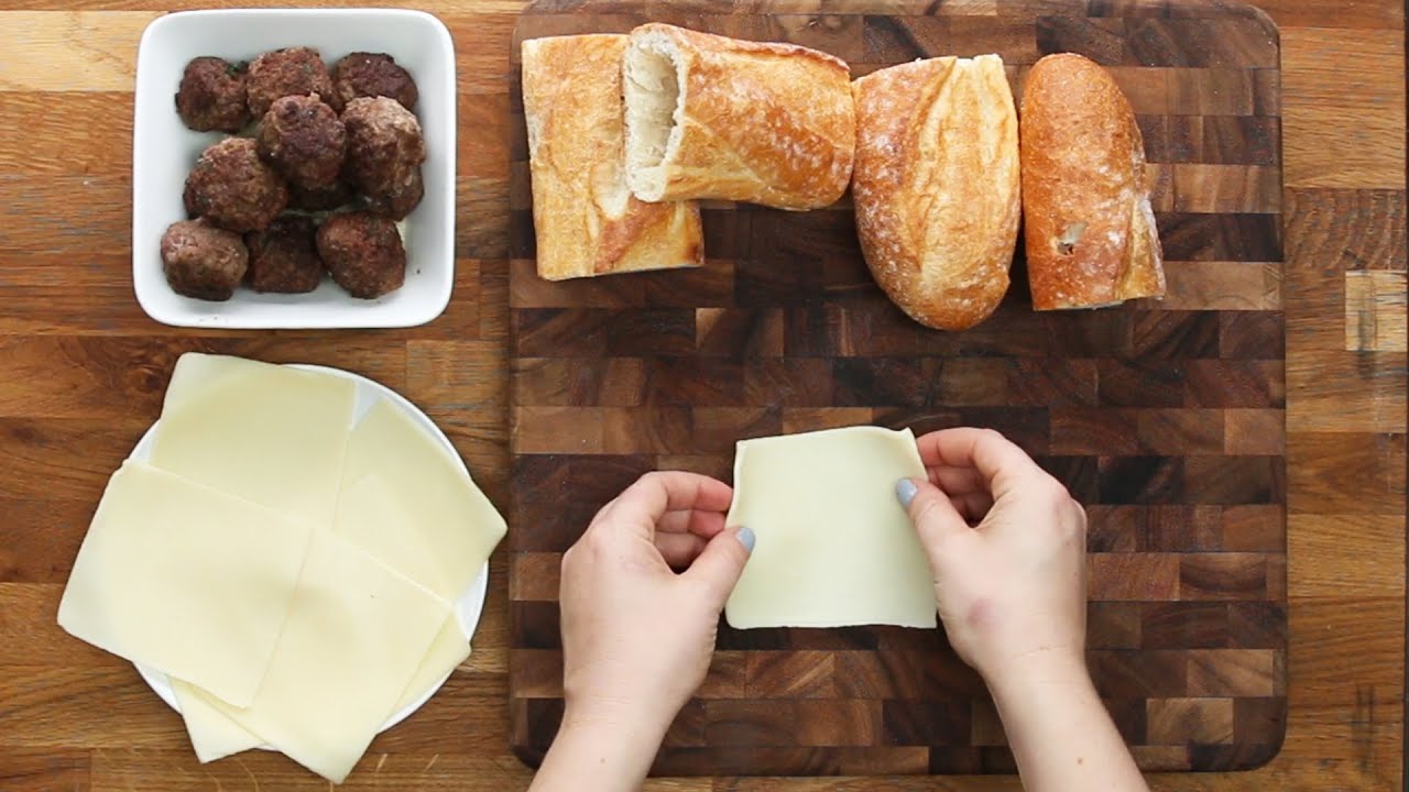 MeatballStuffed Garlic Bread YouTube MeatballStuffed Garlic Bread YouTube