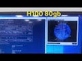 GPU server for ai and deep learning.H100 80gb GPU #ai #computer #nvidia #server