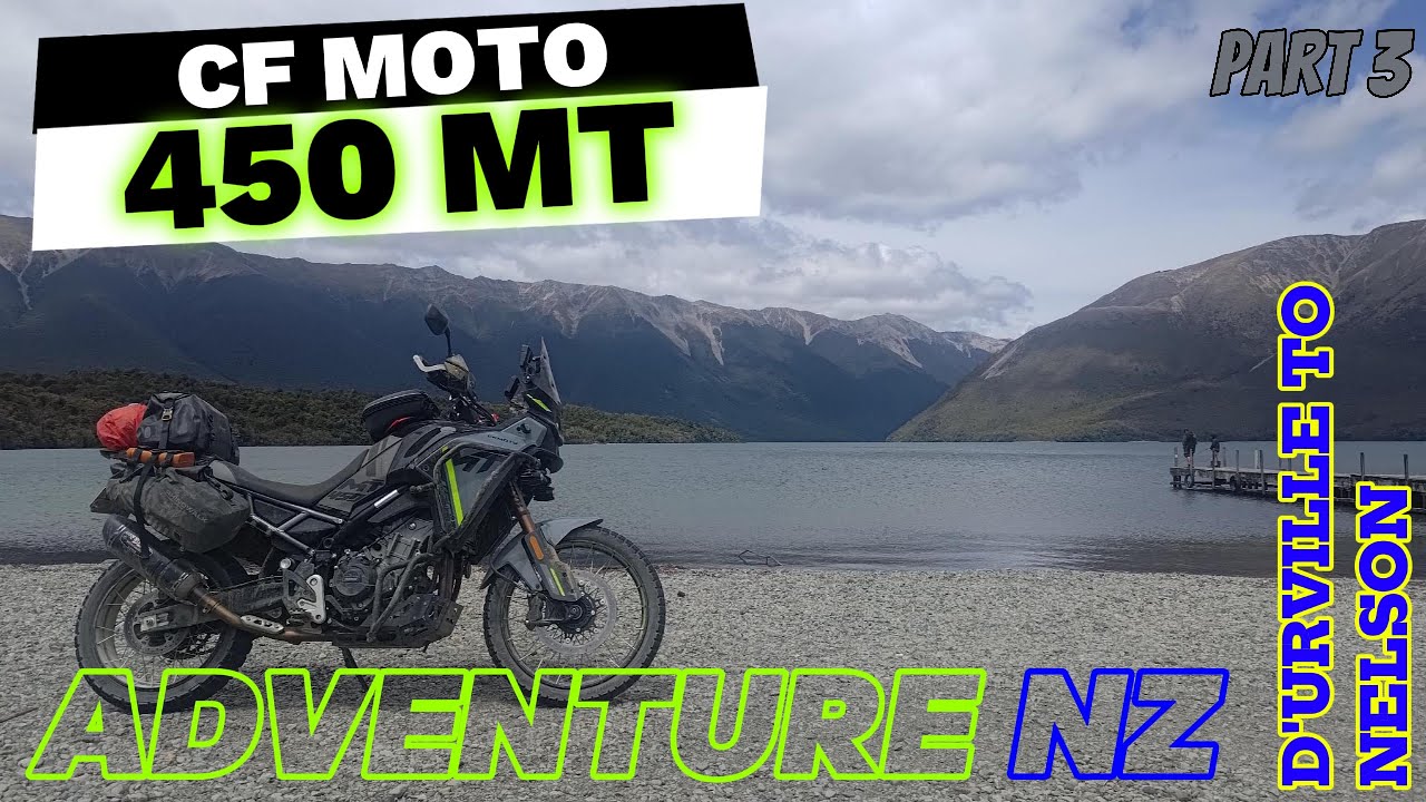 CF MOTO 450MT DAY 3 ADVENTURE RIDE NZ SOUTH