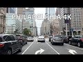 Philadelphia 4K - Driving Downtown USA