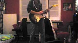 guitar tapping and metal improvisation solo