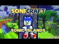 This sonic map has many zones and some secrets  sonicraft