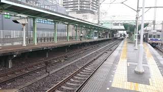 南海高野線 北野田駅1000系+8300系(1051+8315編成) 回送通過