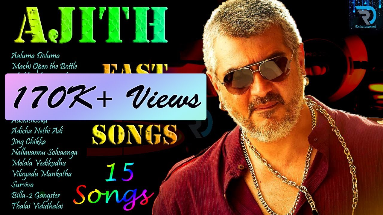 Ajith Fast Beat  Jukebox  Kuthu Songs  Rap Songs  Tamil Hits  Tamil Songs  Non Stop