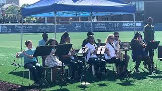 First Live Performance for the Band at Guilford eLearning University Prep