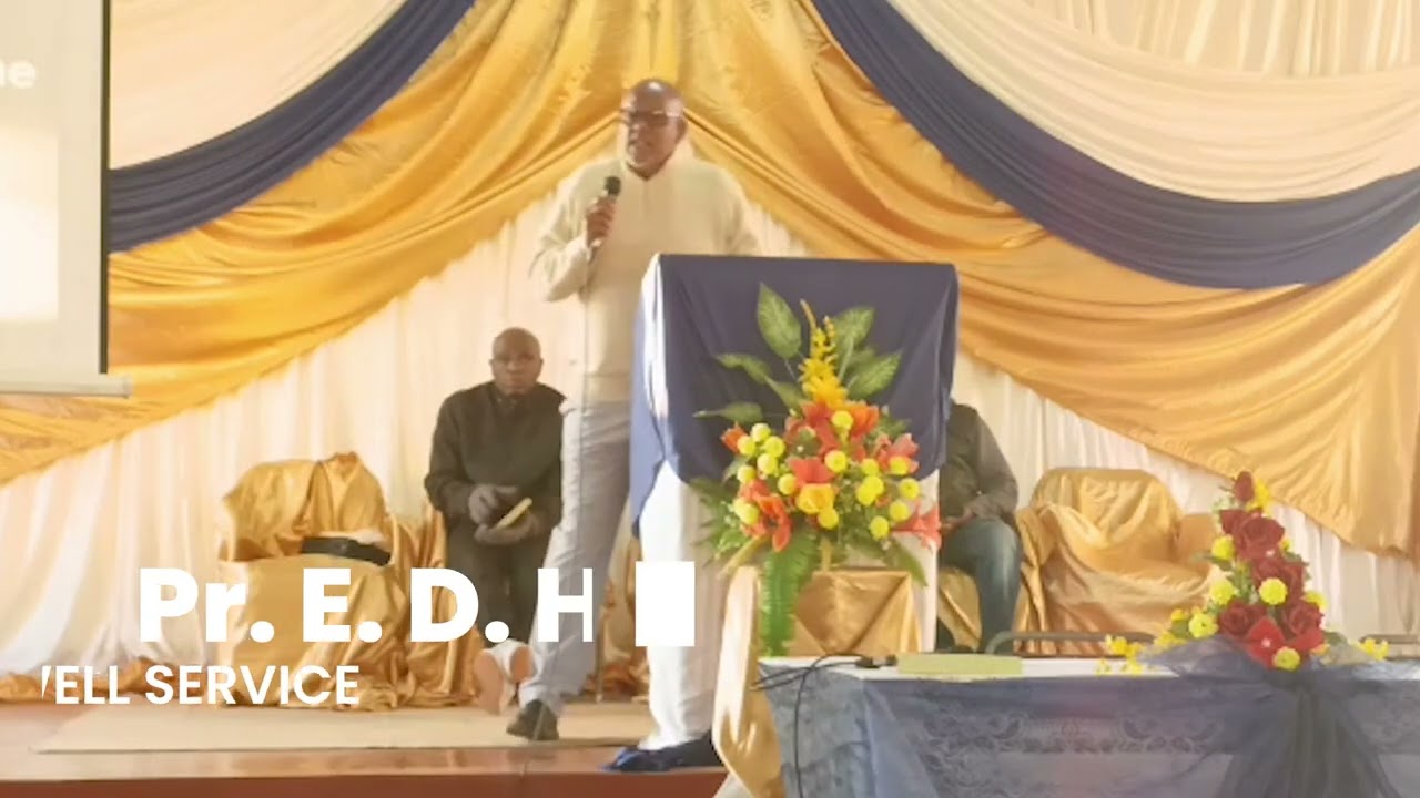 Farewell Service - Pr. E. D. Hall