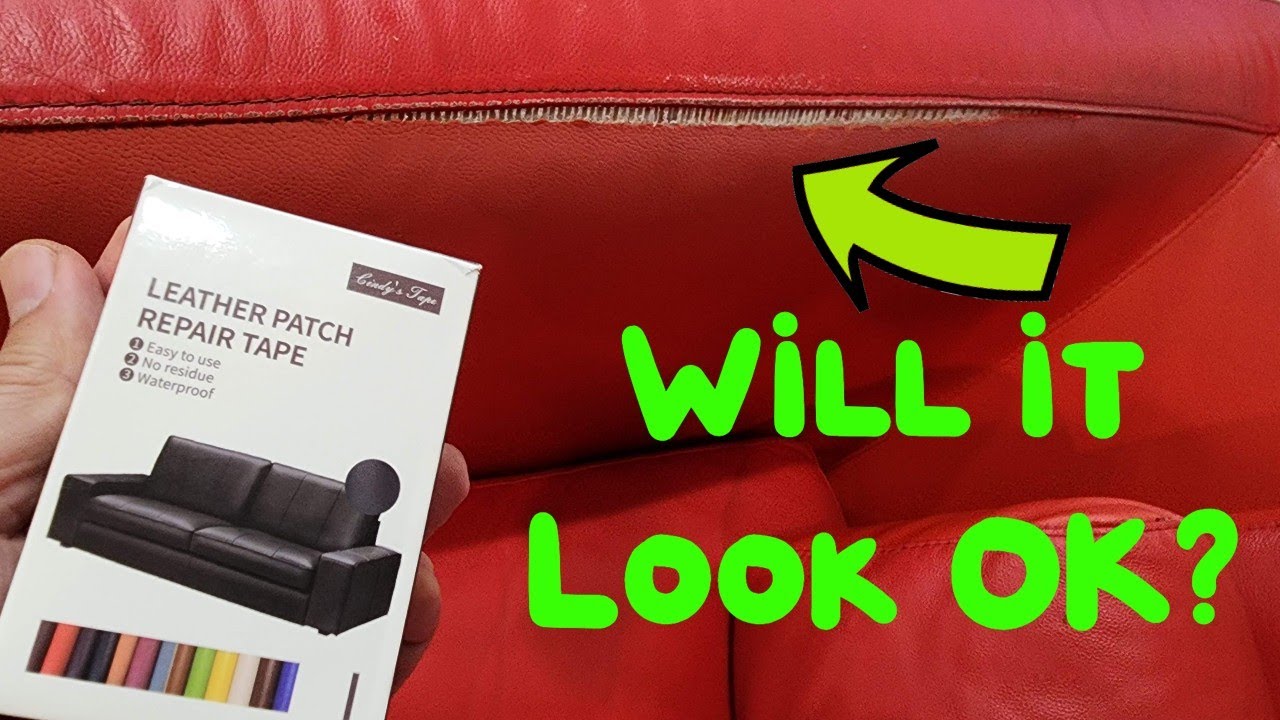 fix leather couch patch｜TikTok Search