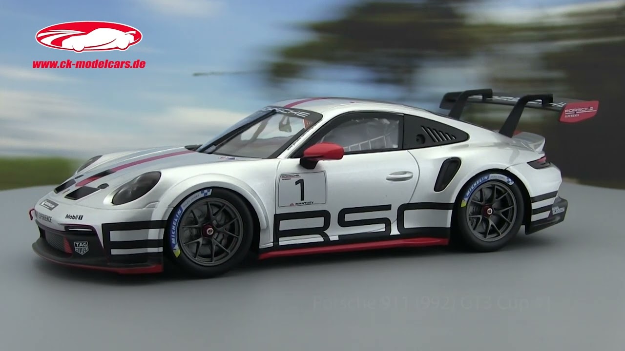 Ixo 1:18 Porsche 911 (992) GT3 Cup #1 Track Experience 2023 LEGT18