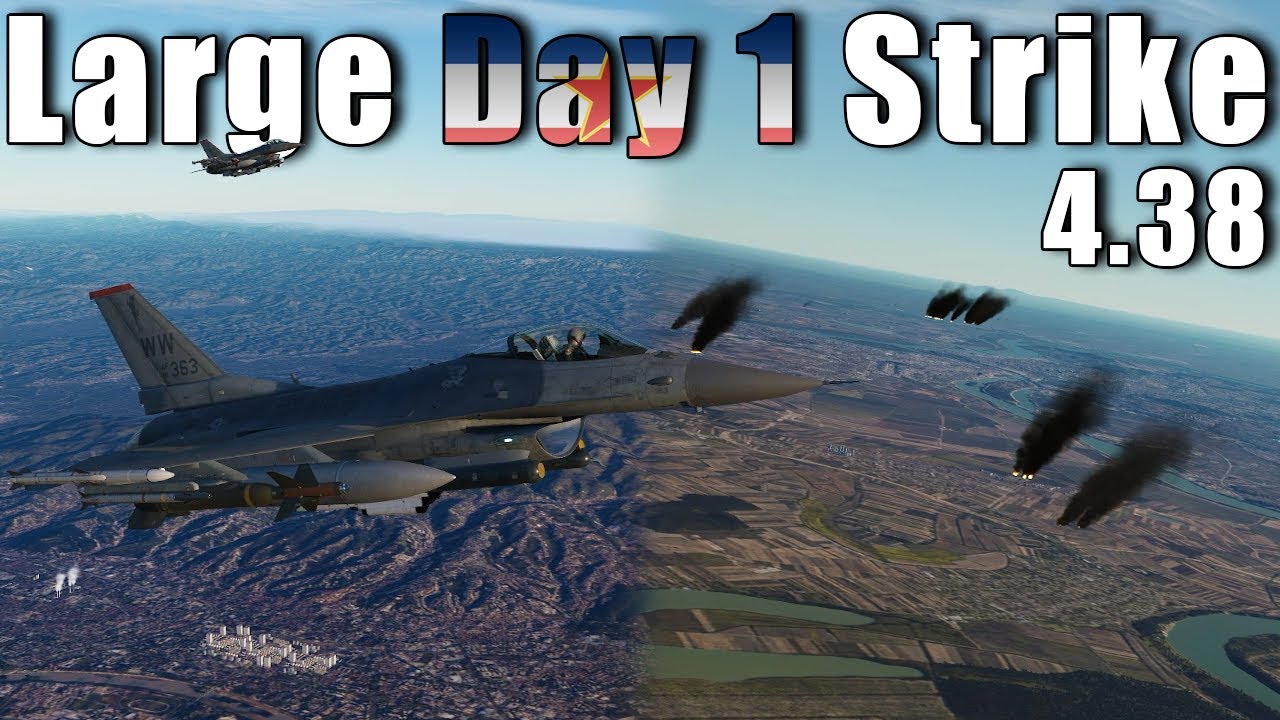 Война начинается | День 1. Балканский удар – Falcon BMS 4.38