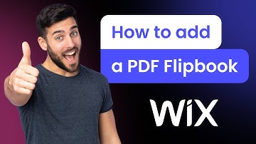 How to add a PDF Flipbook to Wix