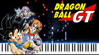 Dragon Ball GT - Opening (Dan Dan Kokoro Hikareteku) Piano Version screenshot 4