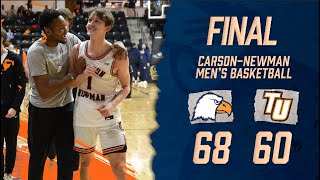 Carson-Newman Men's Hoops Rewind 2023-24: C-N 68, Tusculum 60 Full Game Radio Replay 3-6-24