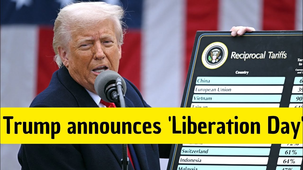 Trump announces 'Liberation Day' by imposing comprehensive tariffs on ...